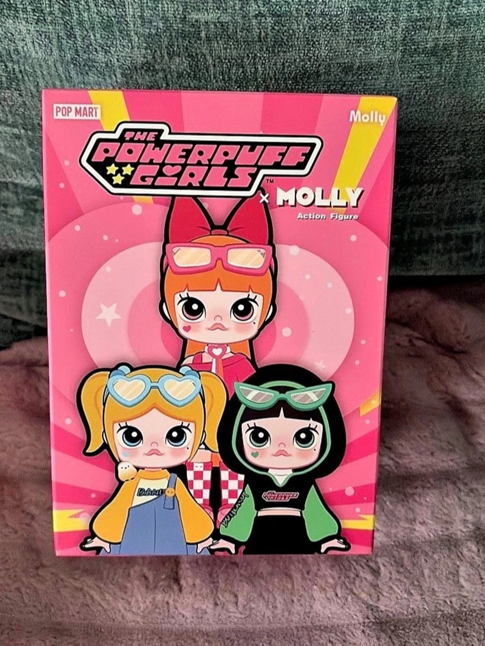Pop Mart The Powerpuff Girls x Molly Action Figure Molly Action Figure - Blossom